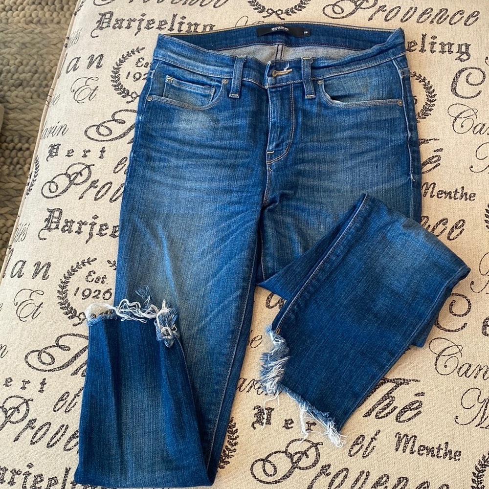Hudson women's denim.
